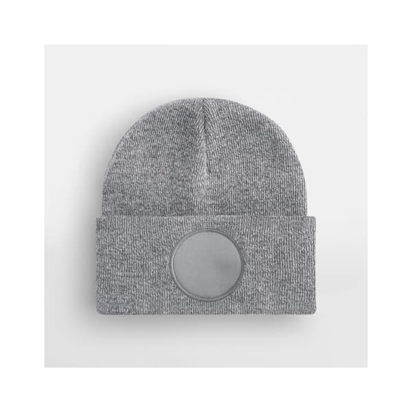 Beechfield Unisex Patch Beanie til voksne