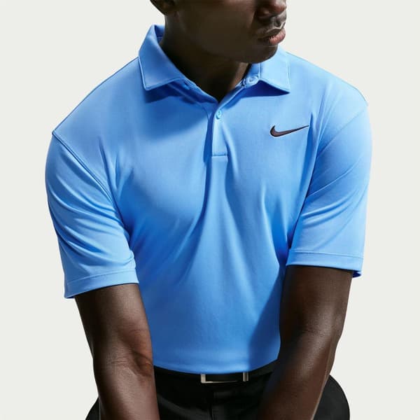 Nike Herr Prestanda Kortärmad Pikétröja
