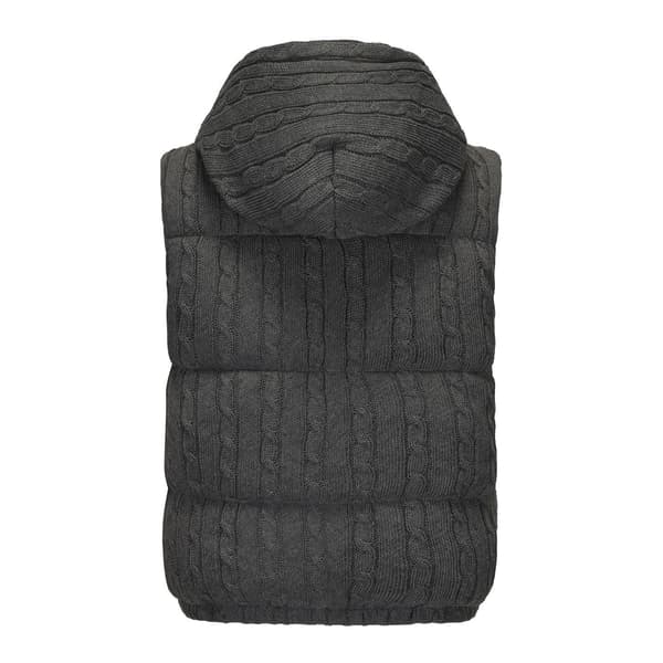 SoulCal Herr Kabelstickad Huva Gilet