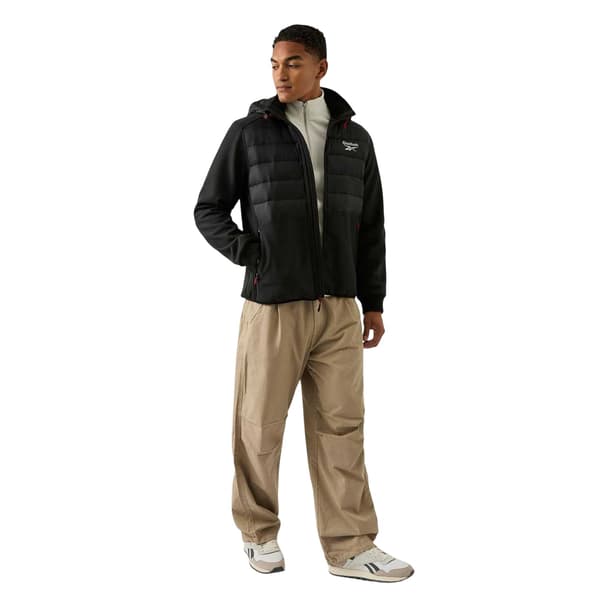 Reebok Mens Mixed Media Jacket