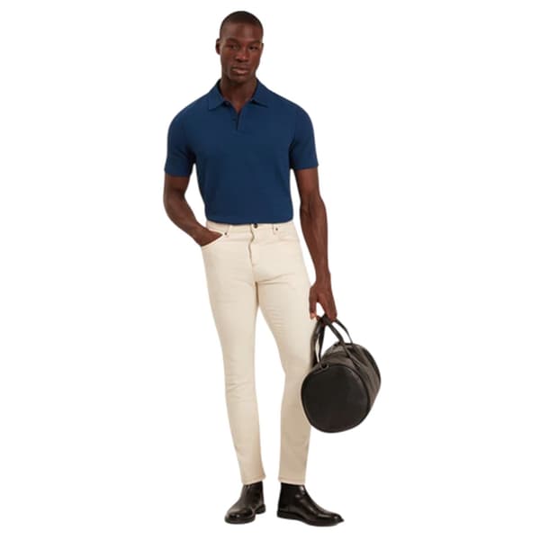 Ted Baker Mens Textured Collared Polo Shirt