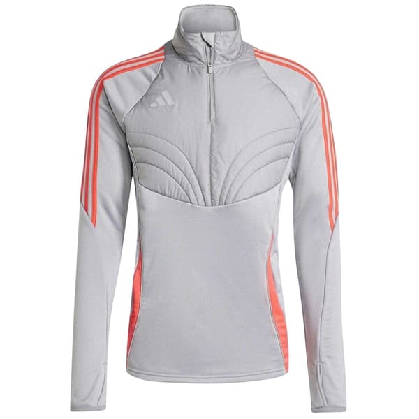 Adidas Herr Tiro 24 Vinteriserad Logotyp Quarter Zip Tröja