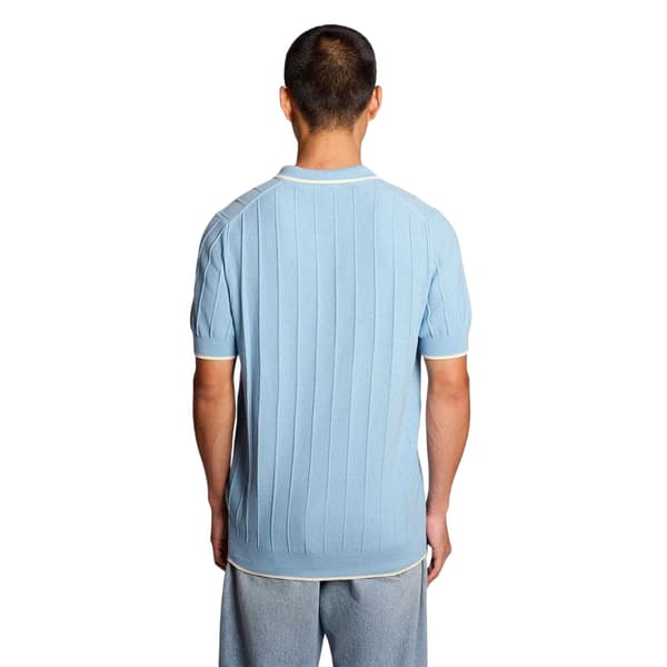 Lyle & Scott miesten pikeeneulottu pikeepaita