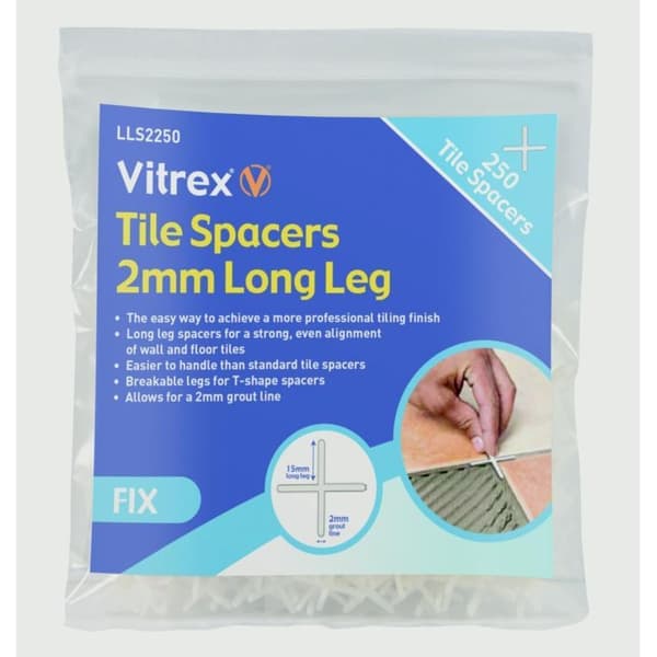 Vitrex Långbenta Kakeldistanser