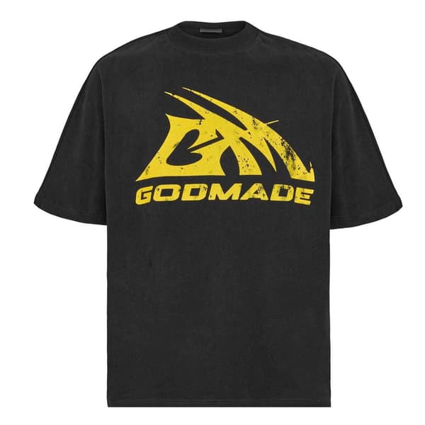 GodMade Miesten Logo Boxy T-paita