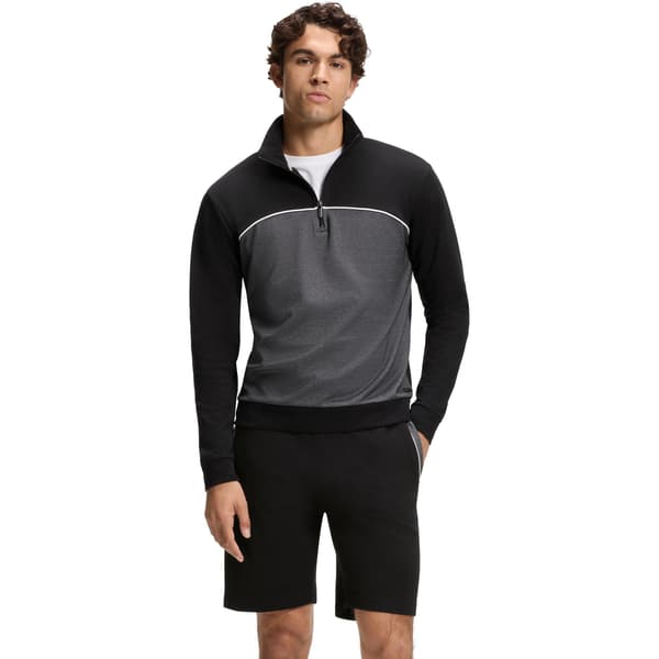Boss Mens Quarter Zip Sweatshirt