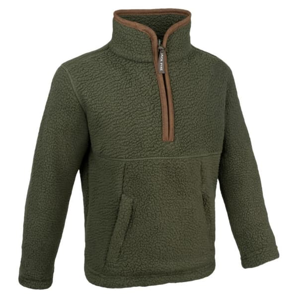 Jack Pyke Childrens/Kids Sherpa Fleece Half Zip Pullover