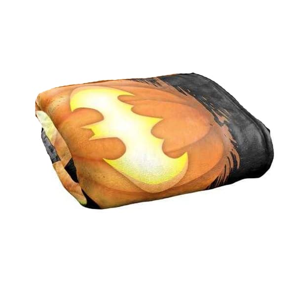 Batman Jack-o-Lantern Halloween Logofilt