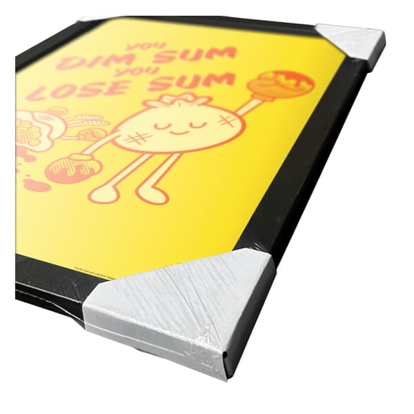 Threadless You Dim Sum You Lose Sum Framed Poster