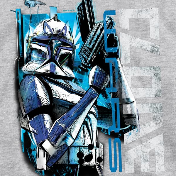 Star Wars Barn/Kids Clone Rex Heather Pullover Hoodie