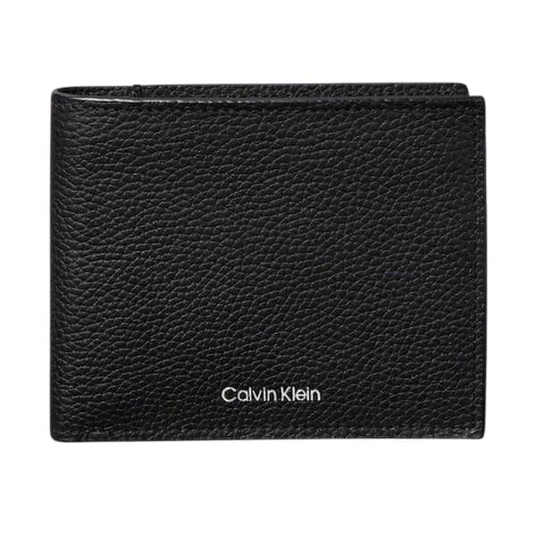 Calvin Klein Embossed Leather Logo Everyday Wallet