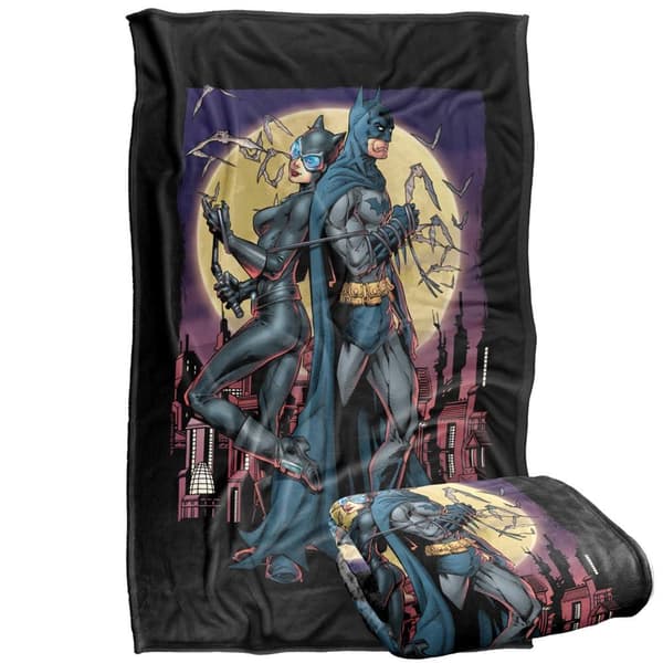 Batman Paint The Town Soft Touch Blanket