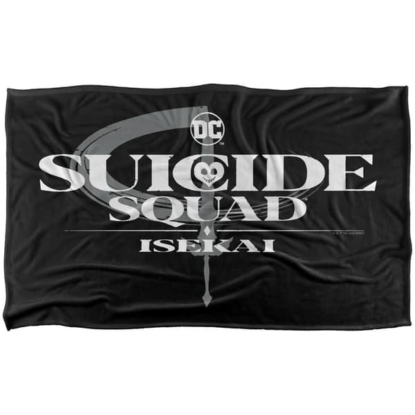 Suicide Squad Isekai Squad Soft Touch Logo Blanket