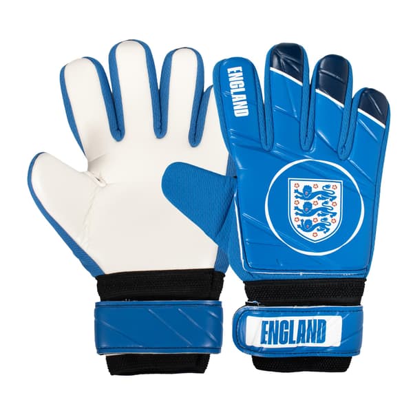 England FA Pojkar Krön Målvaktshandskar Set