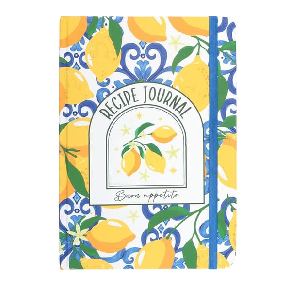 Something Different Italian Lemon A5 Recipe Journal