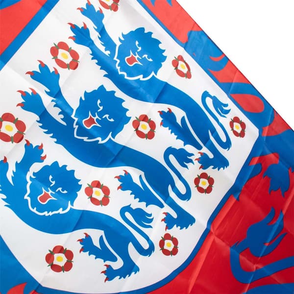 England FA Three Lions Flagga