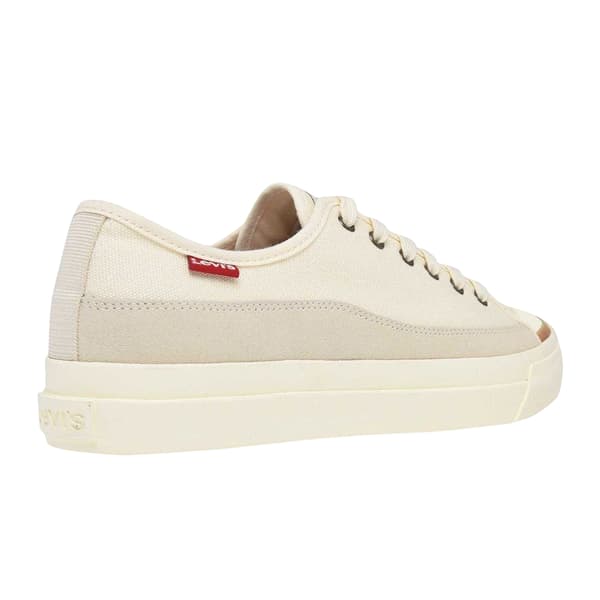 Levis Mens Square Canvas Flatform Trainers
