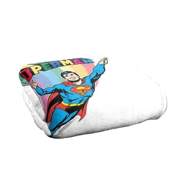 Superman Rainbow Blanket