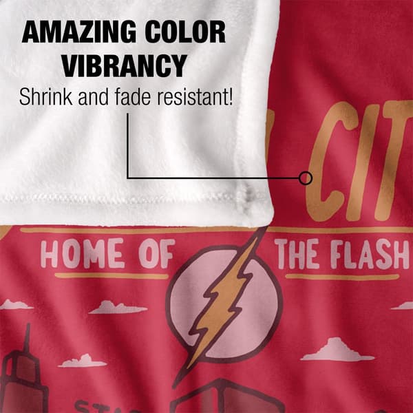 The Flash Central City Blanket