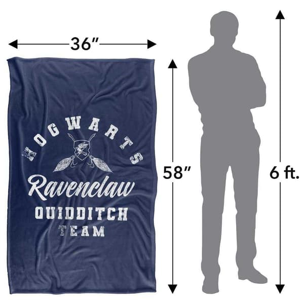Harry Potter Ravenclaw Quidditch Blanket