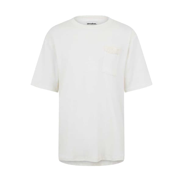 Threadbare Mens Dunedin Textured Knit Regular T-Shirt