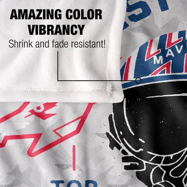 Top Gun: Maverick Test Pilot Blanket