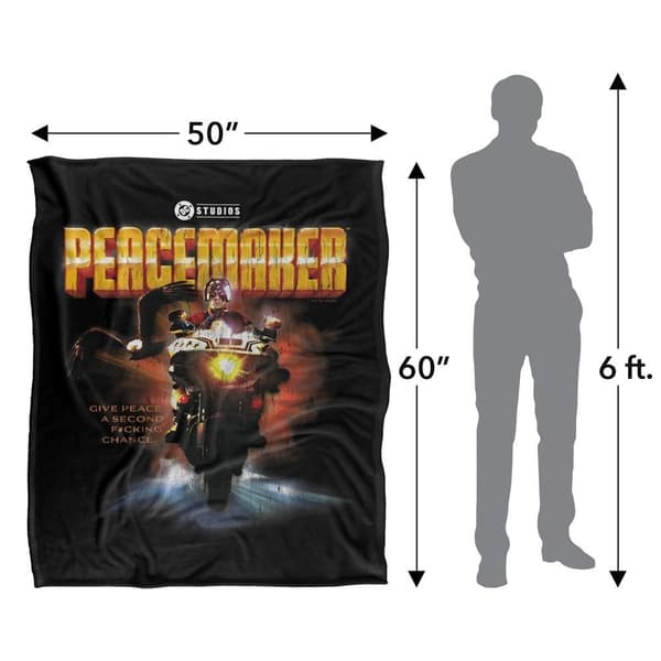 Peacemaker Motorcycle Soft Touch Blanket