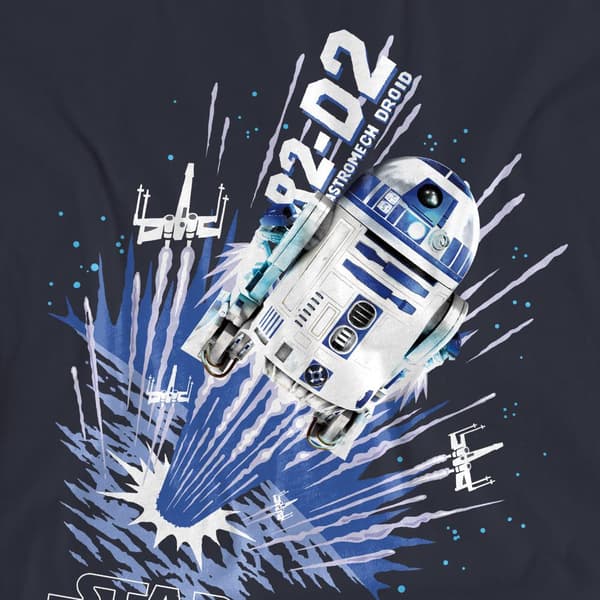 Star Wars Dam/Dam Blast Off R2-D2 T-shirt