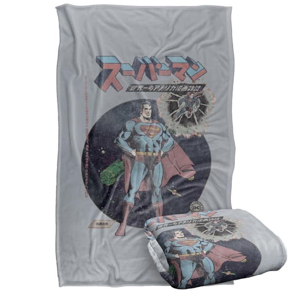 Superman Retro Japanese Blanket