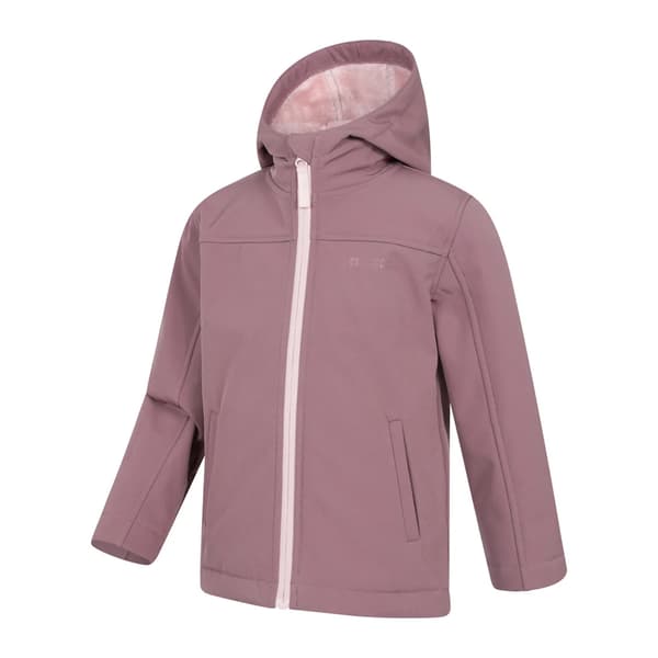 Mountain Warehouse Childrens/Kids Arctic Borg Lined Soft Shell Jacket