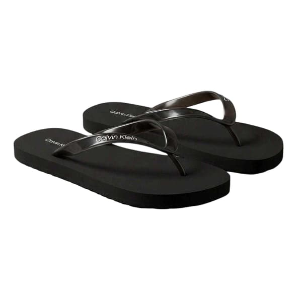 Calvin Klein Dam/Kvinnor Logo Flip Flops