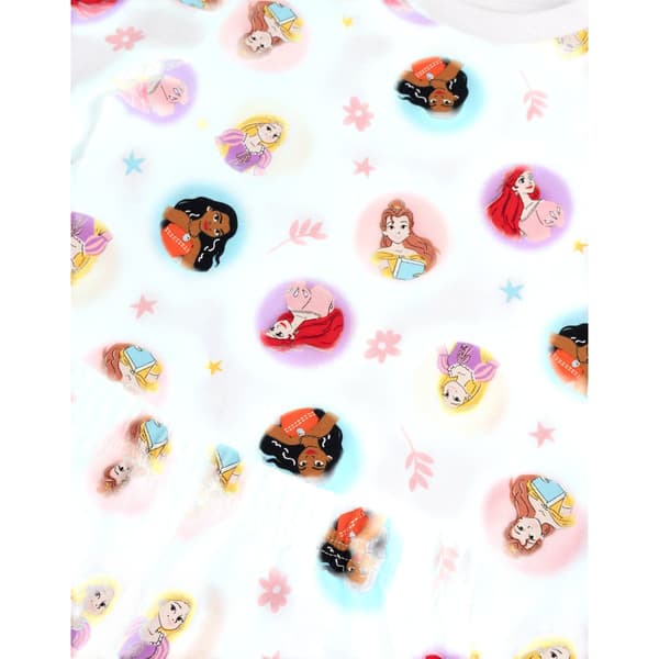Disney Princess Långärmad Lång Pyjamas Set för Flickor (2-pack)