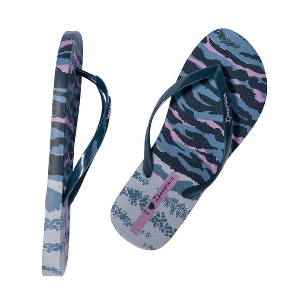 Ipanema Dam Zebra Platta Flip Flops