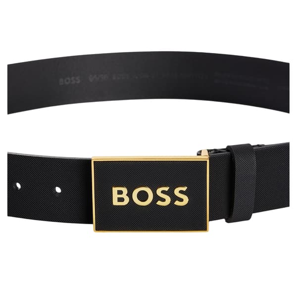 Boss Logo Läderbälte