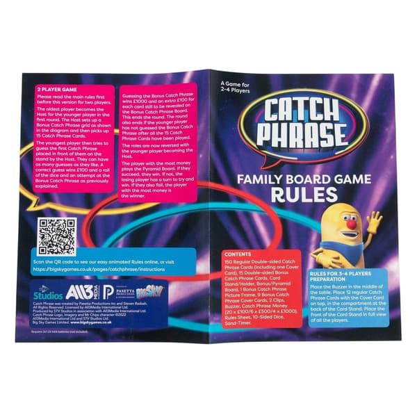 Big Sky Games Catchphrase Board Game