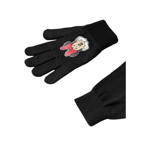 Disney Flickor Minnie Mouse Mössa & Handskar Set
