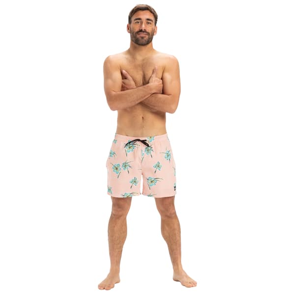Quiksilver Blomstrede badeshorts til mænd