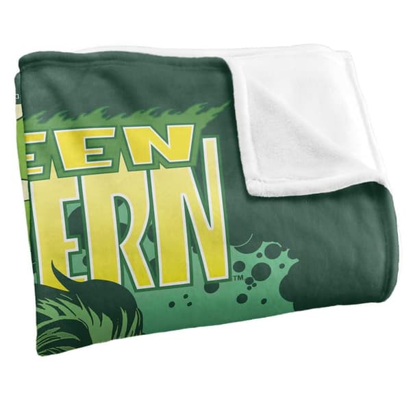 Justice League Green Lantern Soft Touch Blanket