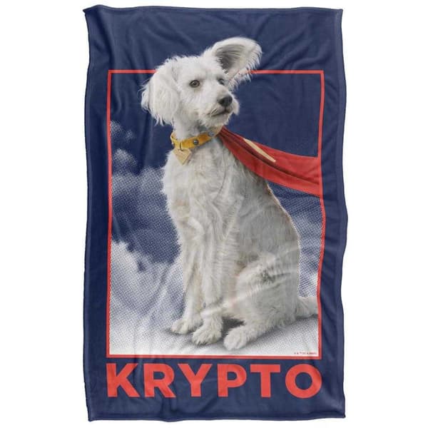 Stålmannen Krypto 2025 God Hundfilt