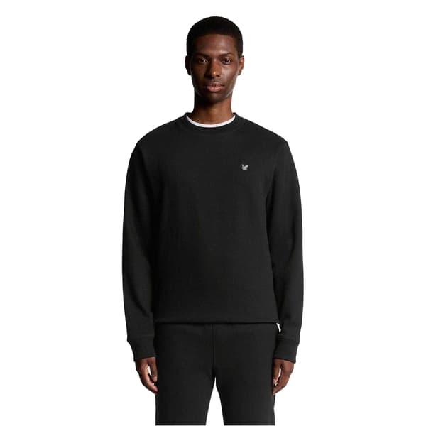 Lyle & Scott Herrtröja i bomull med broderad logotyp