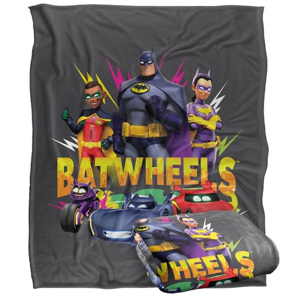 Batwheels Characters Polyester Mjuk Filt