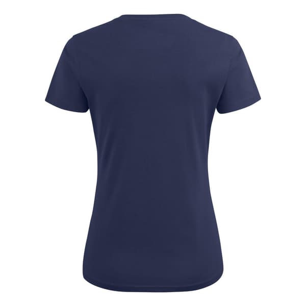 Printer V-hals T-shirt til kvinder/damer