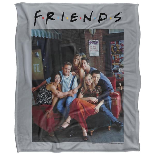 Friends Polyester Characters Soft Touch Blanket