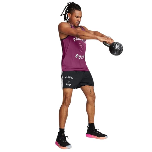 Under Armour Herr Project Rock Scoop Neck Linne