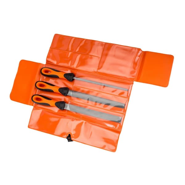 Bahco 200 mm (8 tommer) Ergo Engineering File Set, 3 dele