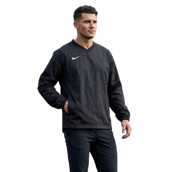 Nike Mens V Neck Drill Top