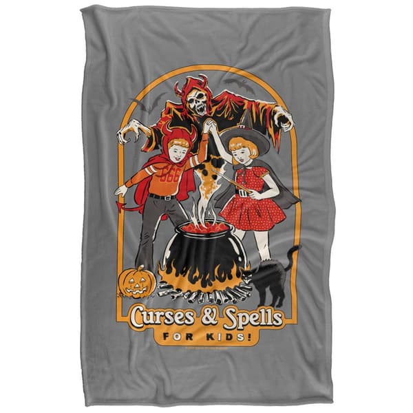 Steven Rhodes Curses & Spells For Kids Soft Touch Blanket