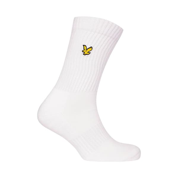 Lyle & Scott Herrstrumpor med broderad logotyp (3-pack)