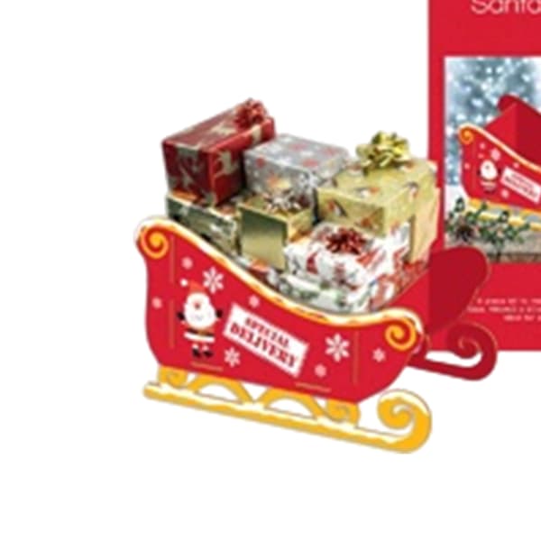 Giftmaker Joulupukin reki lahjanpidike