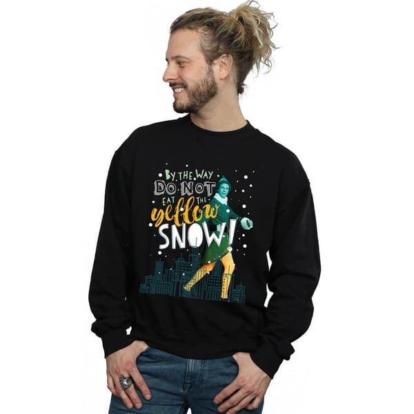 Elf Herr Gul Snö Tröja